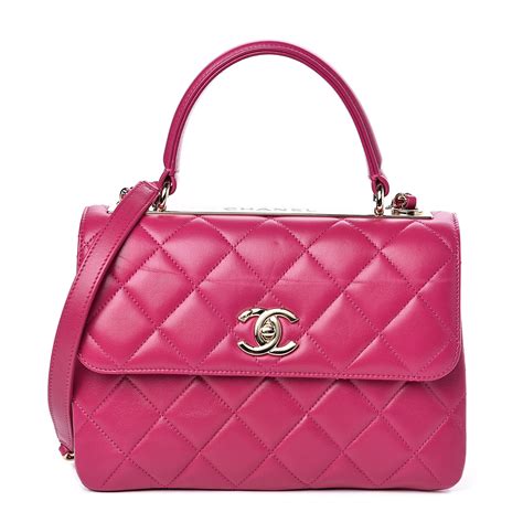 pink chanel quilted handbag|chanel purses pink and black.